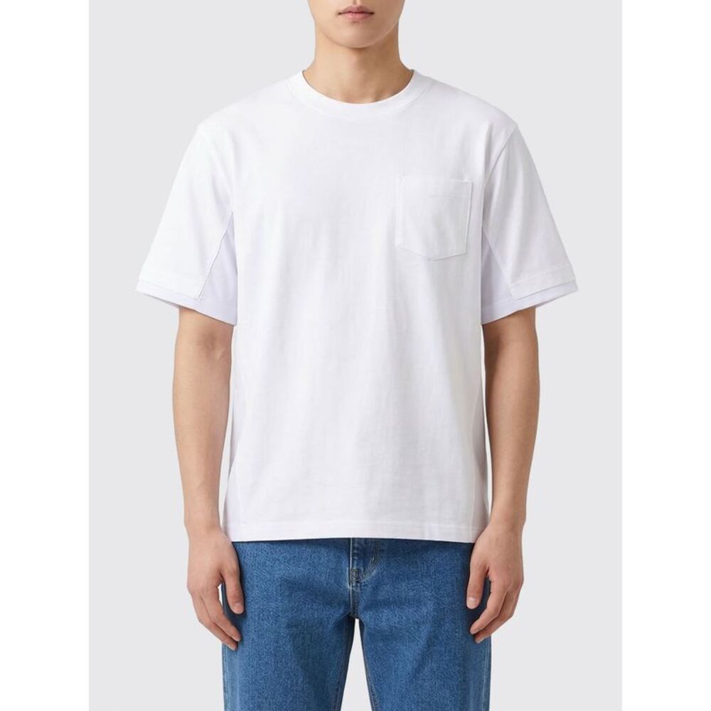 Sacai Men Cotton Basic T-Shirt Sacai